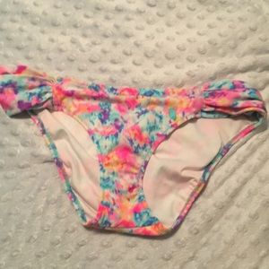 Never been worn tie dye bikini bottom.